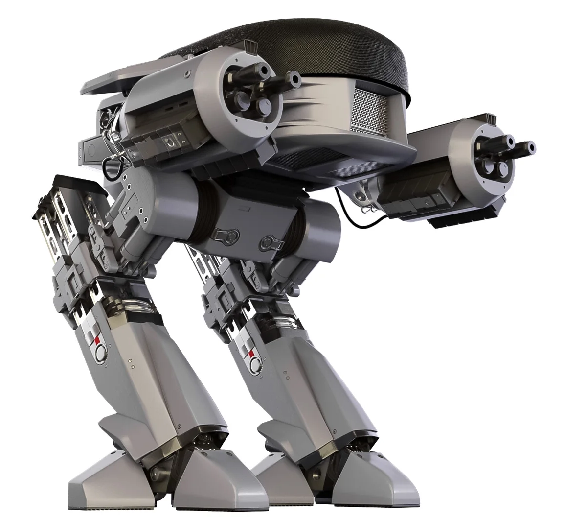 3D модель боевого робота ED-209