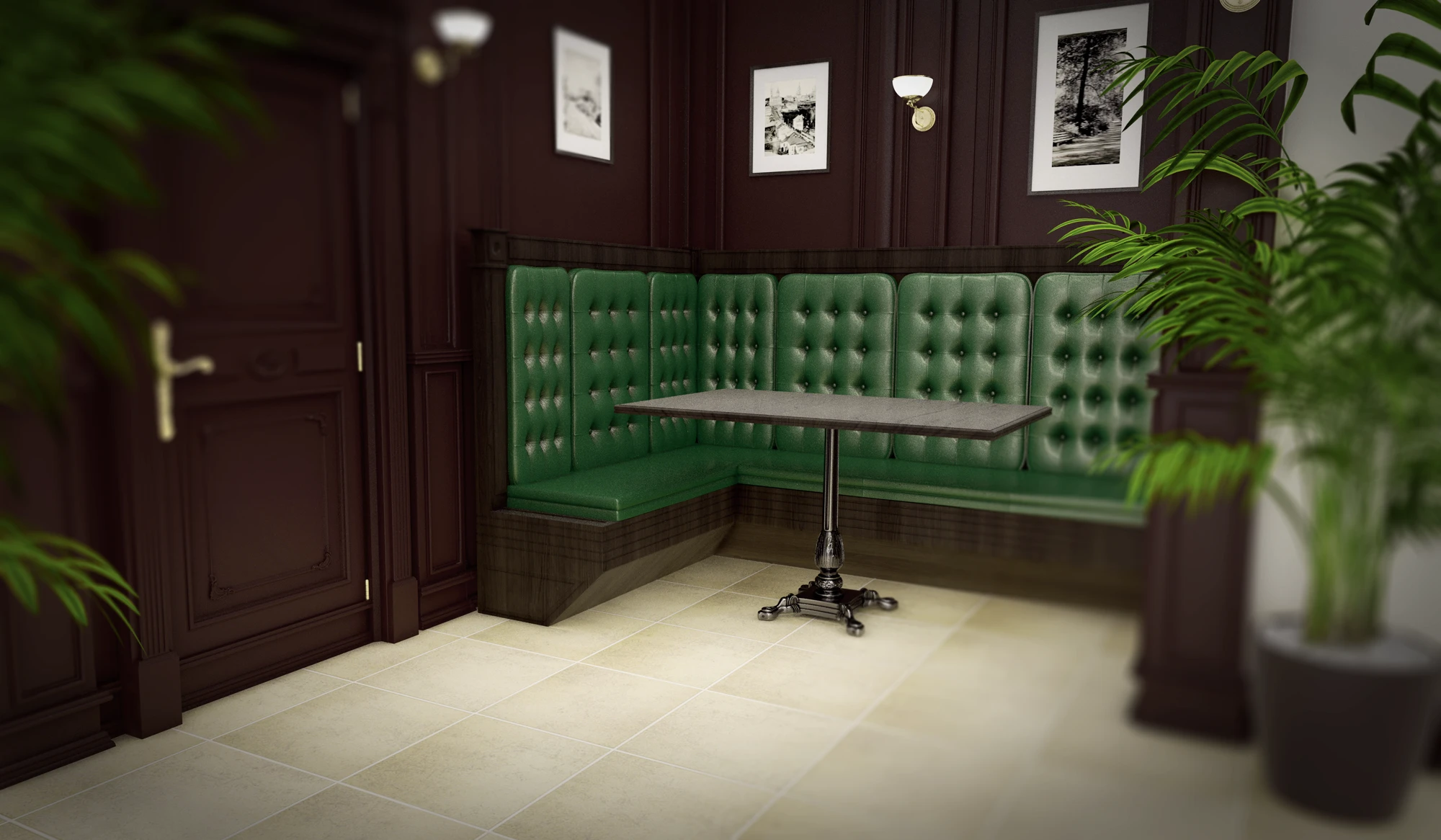 Иллюстрация помещения для компании Золберг