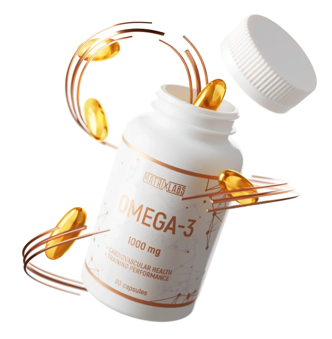 Дизайн упаковки для витамин - Омега