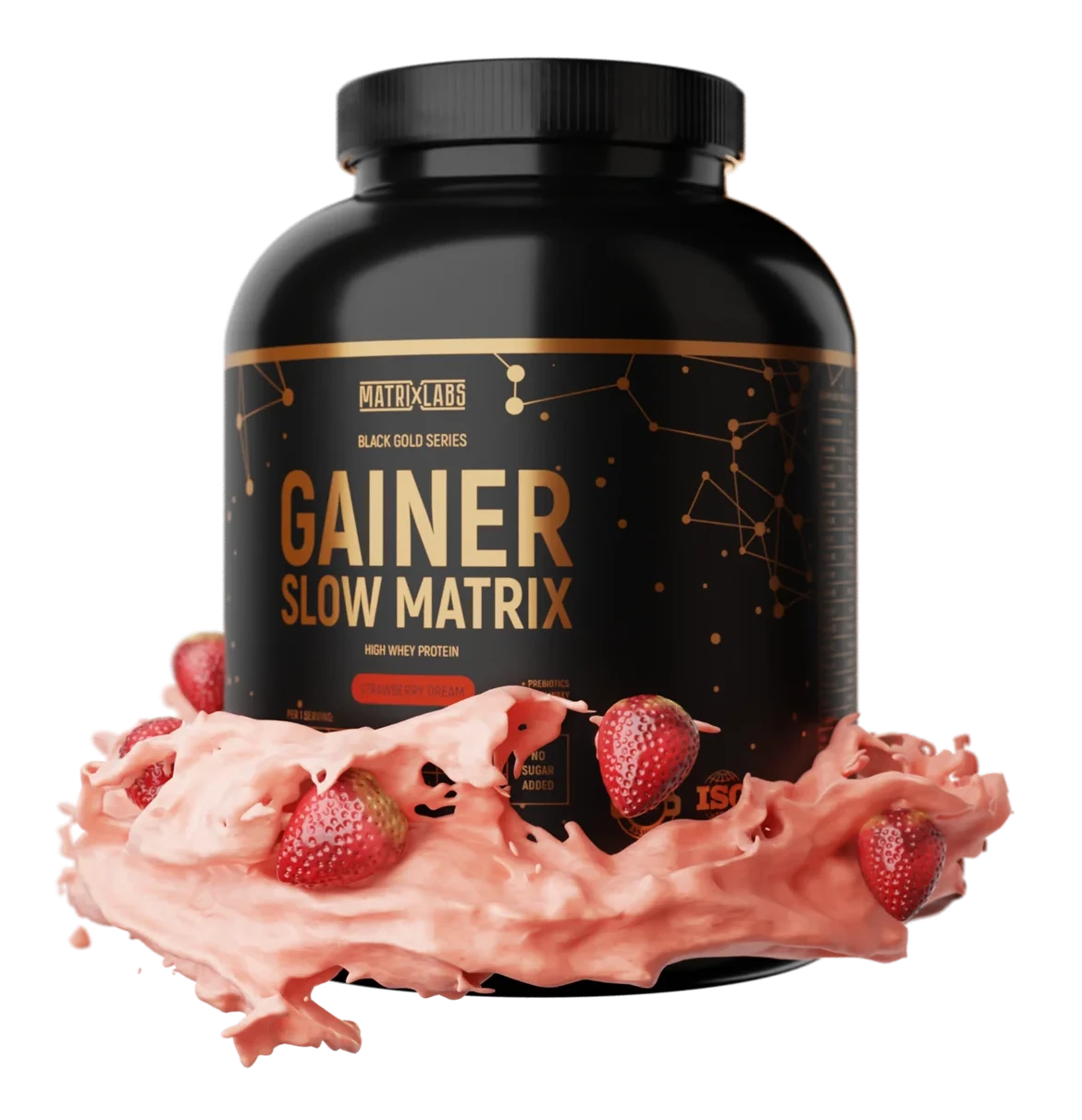 Клубничный протеин для спортивного питания